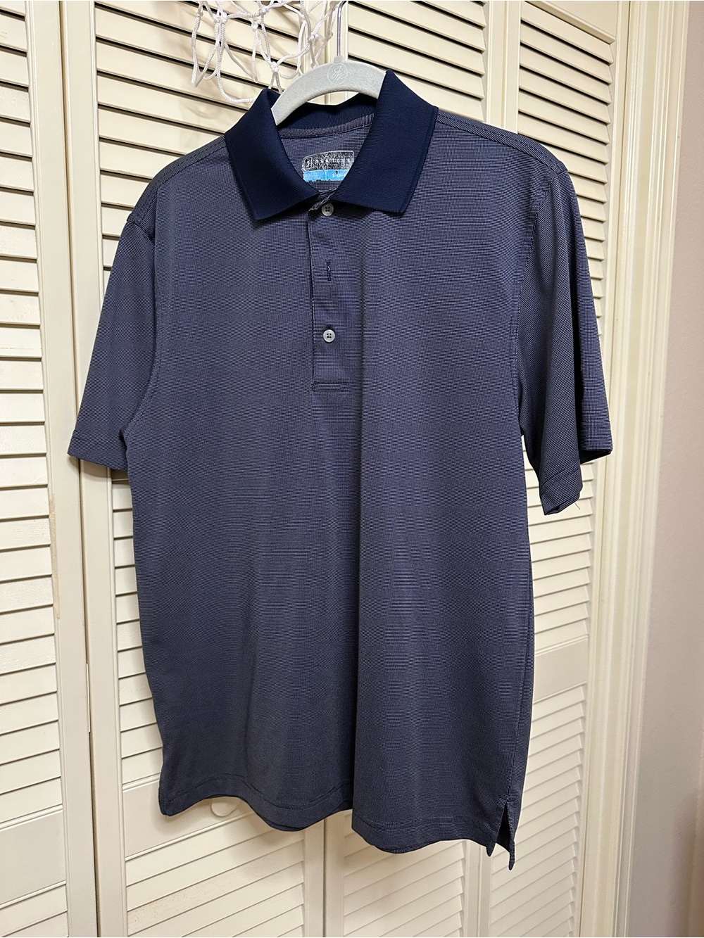 PGA Pro Men's Navy Blue Polo Shirt